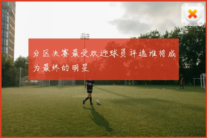 分区决赛最受欢迎球员评选谁将成为最终的明星
