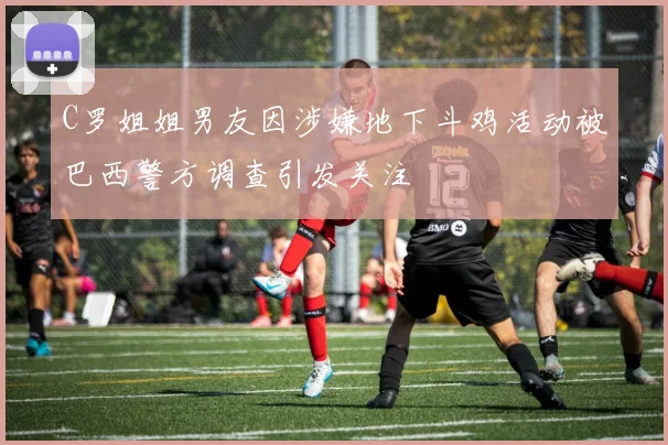 C罗姐姐男友因涉嫌地下斗鸡活动被巴西警方调查引发关注