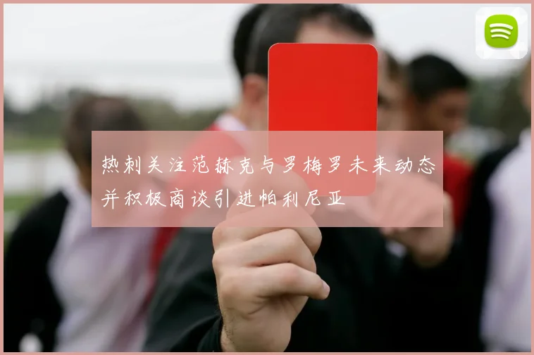 热刺关注范赫克与罗梅罗未来动态并积极商谈引进帕利尼亚